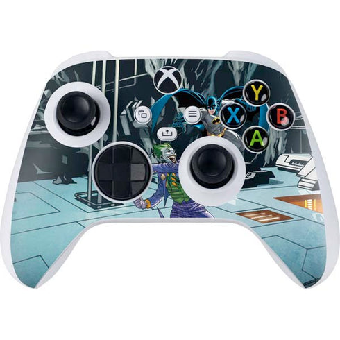 DC Comics The Joker vs Batman Art Xbox Series S Controller Skin