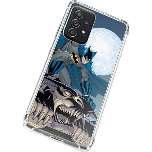 DC Comics Batman Action Pose 90's art Galaxy A52 5G Clear Case