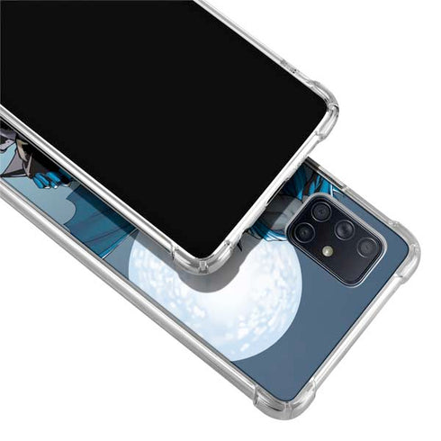 DC Comics Batman Action Pose 90's art Galaxy A71 5G Clear Case