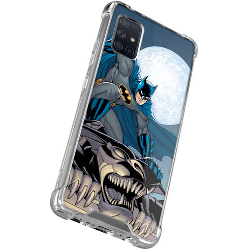 DC Comics Batman Action Pose 90's art Galaxy A71 5G Clear Case