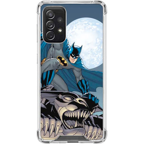 DC Comics Batman Action Pose 90's art Galaxy A72 5G Clear Case