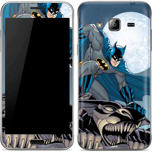 DC Comics Batman Action Pose 90's art Galaxy J3 Skin