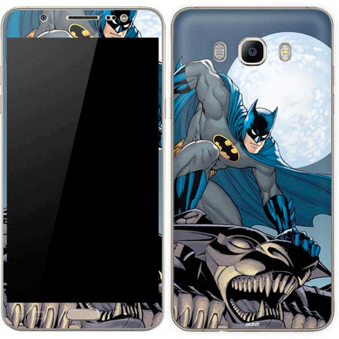 DC Comics Batman Action Pose 90's art Galaxy J7 Skin