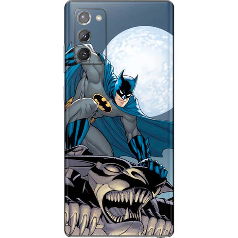 DC Comics Batman Action Pose 90's art Galaxy Note20 5G Skin