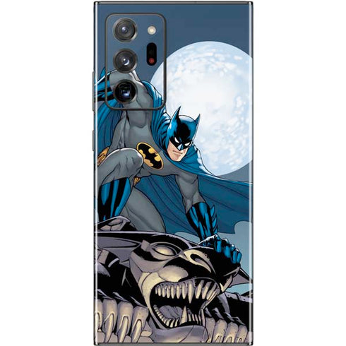 DC Comics Batman Action Pose 90's art Galaxy Note20 Ultra 5G Skin