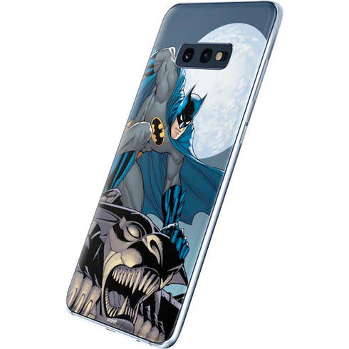 DC Comics Batman Action Pose 90's art Galaxy S10e Skin