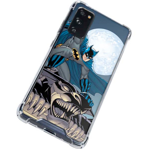 DC Comics Batman Action Pose 90's art Galaxy S20 FE Clear Case