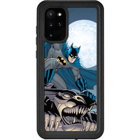 DC Comics Batman Action Pose 90's art Galaxy S20 Plus Waterproof Case