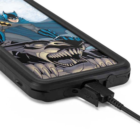 DC Comics Batman Action Pose 90's art Galaxy S20 Plus Waterproof Case