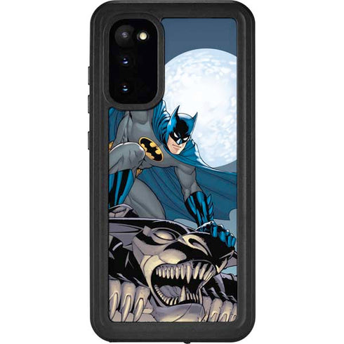 DC Comics Batman Action Pose 90's art Galaxy S20 Waterproof Case