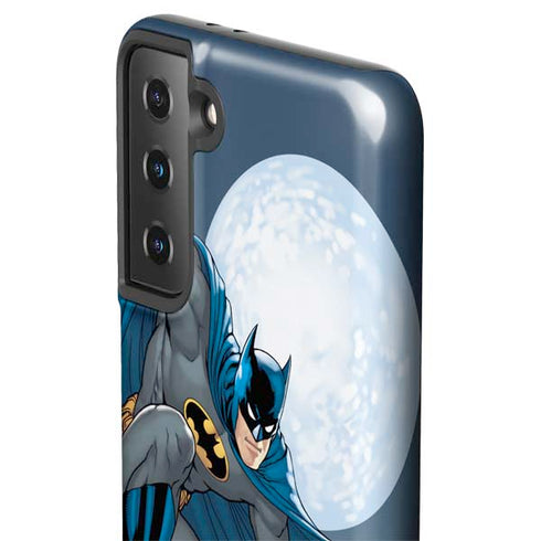 DC Comics Batman Action Pose 90's art Galaxy S21 FE Pro Case