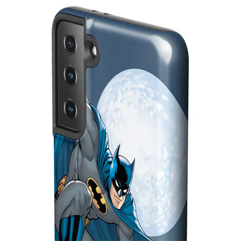 DC Comics Batman Action Pose 90's art Galaxy S21 Plus 5G Pro Case