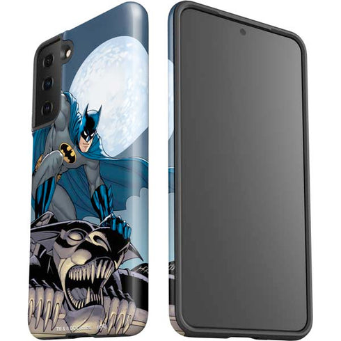 DC Comics Batman Action Pose 90's art Galaxy S21 Plus 5G Pro Case