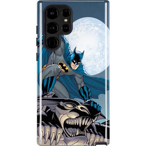 DC Comics Batman Action Pose 90's art Galaxy S22 Ultra Pro Case