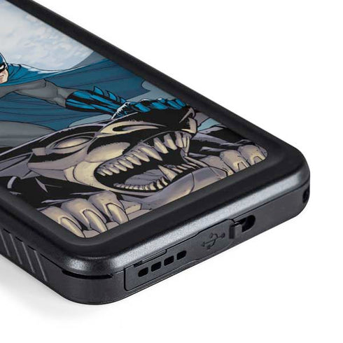 DC Comics Batman Action Pose 90's art Galaxy S23 Plus Waterproof Case