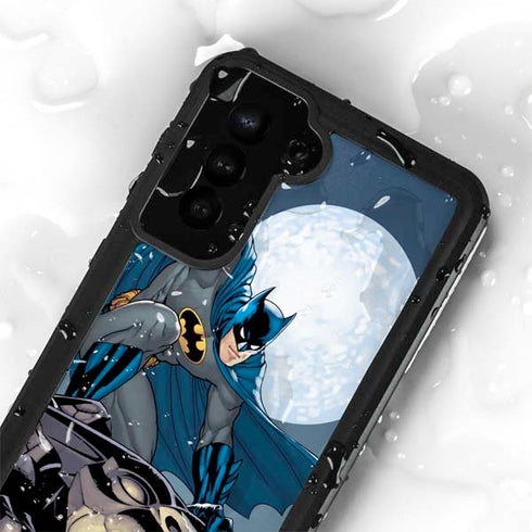 DC Comics Batman Action Pose 90's art Galaxy S23 Plus Waterproof Case