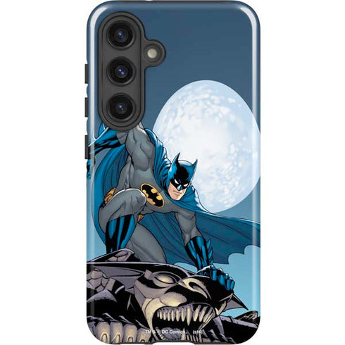 DC Comics Batman Watches Over the City Galaxy S24 Plus Impact Case