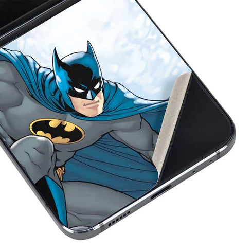 DC Comics Batman Watches Over the City Galaxy Z Flip5 5G Skin
