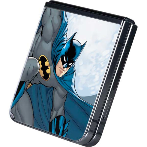 DC Comics Batman Watches Over the City Galaxy Z Flip5 5G Skin