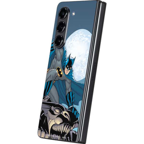 DC Comics Batman Watches Over the City Galaxy Z Fold5 5G Skin
