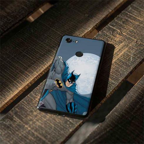 DC Comics Batman Action Pose 90's art Google Pixel 3 XL Skin