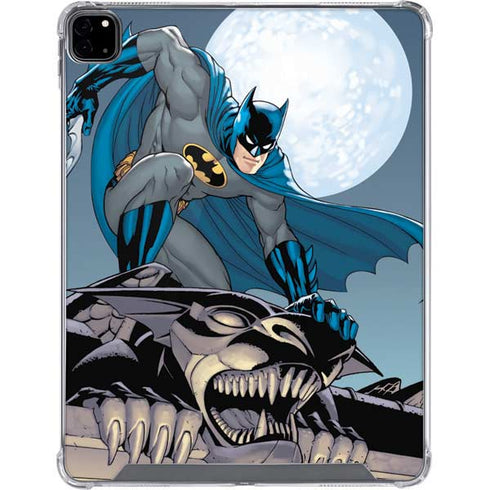 DC Comics Batman Action Pose 90's art iPad Pro 12.9in (2020) Clear Case