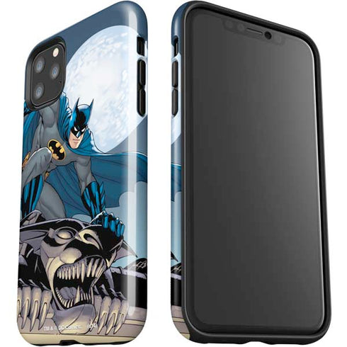 DC Comics Batman Action Pose 90's art iPhone 11 Pro Max Impact Case