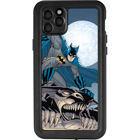 DC Comics Batman Action Pose 90's art iPhone 11 Pro Max Waterproof Case