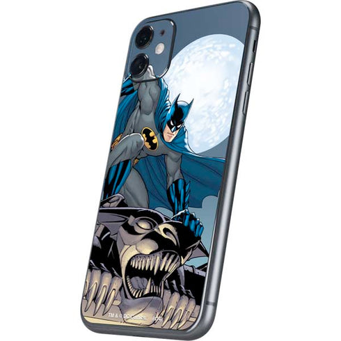 DC Comics Batman Action Pose 90's art iPhone 11 Skin