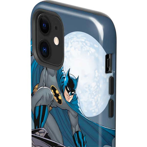 DC Comics Batman Action Pose 90's art iPhone 12 Impact Case
