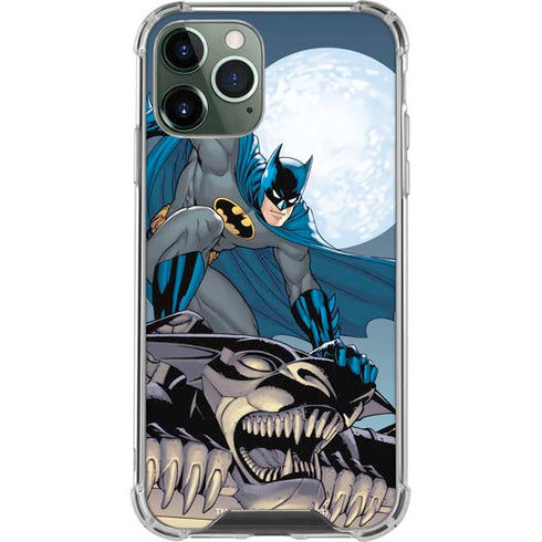 DC Comics Batman Action Pose 90's art iPhone 12 Pro Max Clear Case
