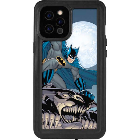 DC Comics Batman Action Pose 90's art iPhone 12 Pro Max Waterproof Case