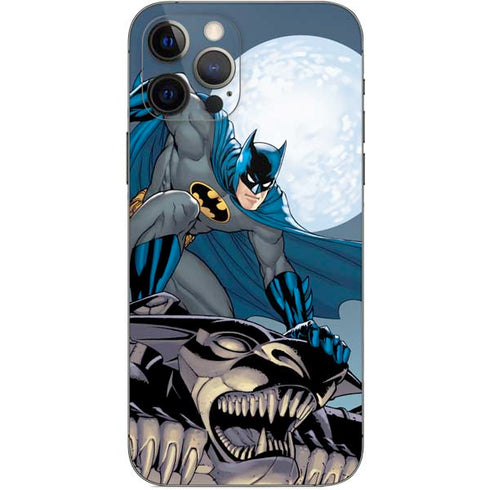 DC Comics Batman Action Pose 90's art iPhone 12 Pro Skin