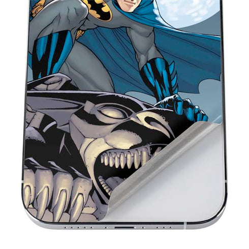 DC Comics Batman Action Pose 90's art iPhone 12 Pro Skin
