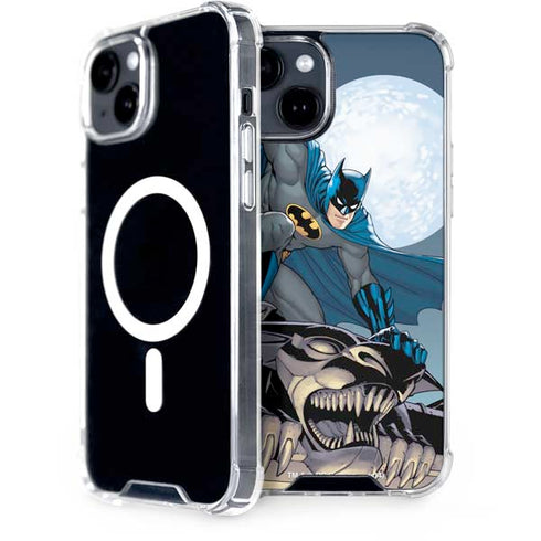 DC Comics Batman Action Pose 90's art iPhone 13 MagSafe Case