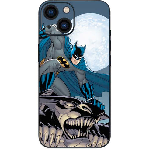 DC Comics Batman Action Pose 90's art iPhone 13 Mini Skin