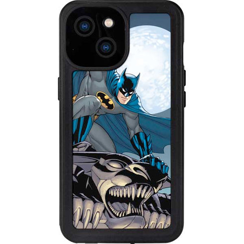 DC Comics Batman Action Pose 90's art iPhone 13 Mini Waterproof Case
