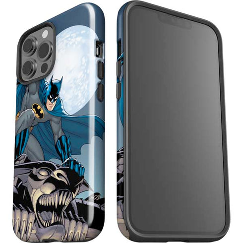 DC Comics Batman Action Pose 90's art iPhone 13 Pro Max Impact Case