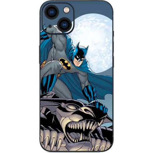 DC Comics Batman Action Pose 90's art iPhone 13 Skin