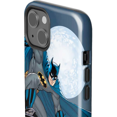 DC Comics Batman Watches Over the City iPhone 15 Impact Case