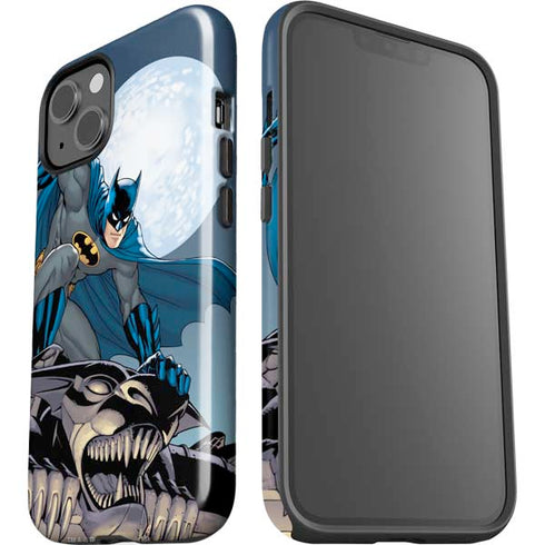 DC Comics Batman Watches Over the City iPhone 15 Impact Case