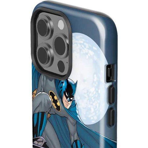 DC Comics Batman Watches Over the City iPhone 15 Pro Impact Case