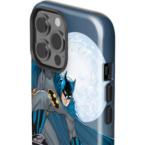 DC Comics Batman Watches Over the City iPhone 15 Pro Max Impact Case