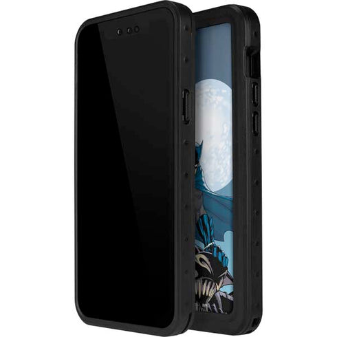DC Comics Batman Watches Over the City iPhone 15 Waterproof Case