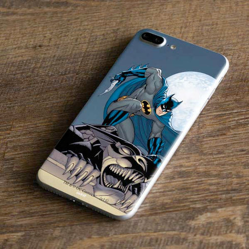 DC Comics Batman Action Pose 90's art iPhone 7 Plus Skin