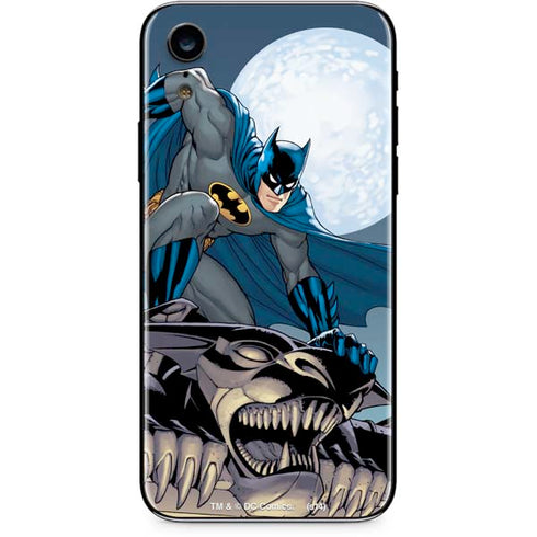 DC Comics Batman Action Pose 90's art iPhone XR Skin