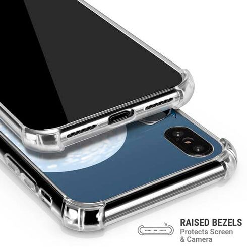 DC Comics Batman Watches Over the City iPhone XS Max Clear Case