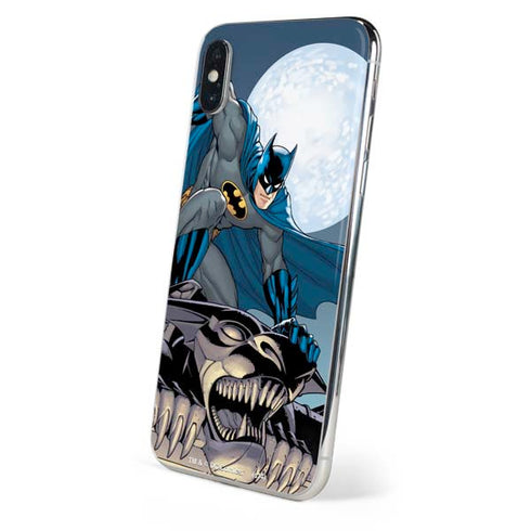 DC Comics Batman Action Pose 90's art iPhone XS Max Skin