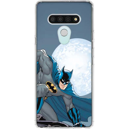 DC Comics Batman Watches Over the City LG Stylo 6 Clear Case