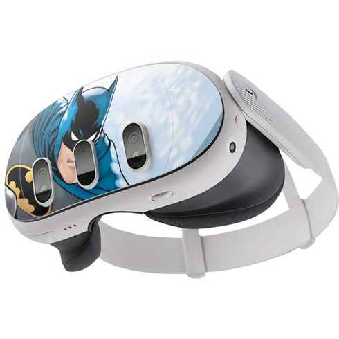 DC Comics Batman Watches Over the City Meta Quest 3 Skin